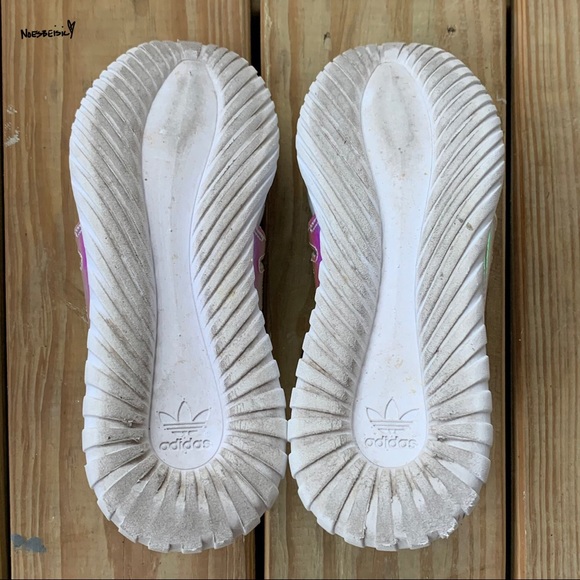 Men's Adidas Holographic Iridescent SZ 7 - Picture 5 of 9